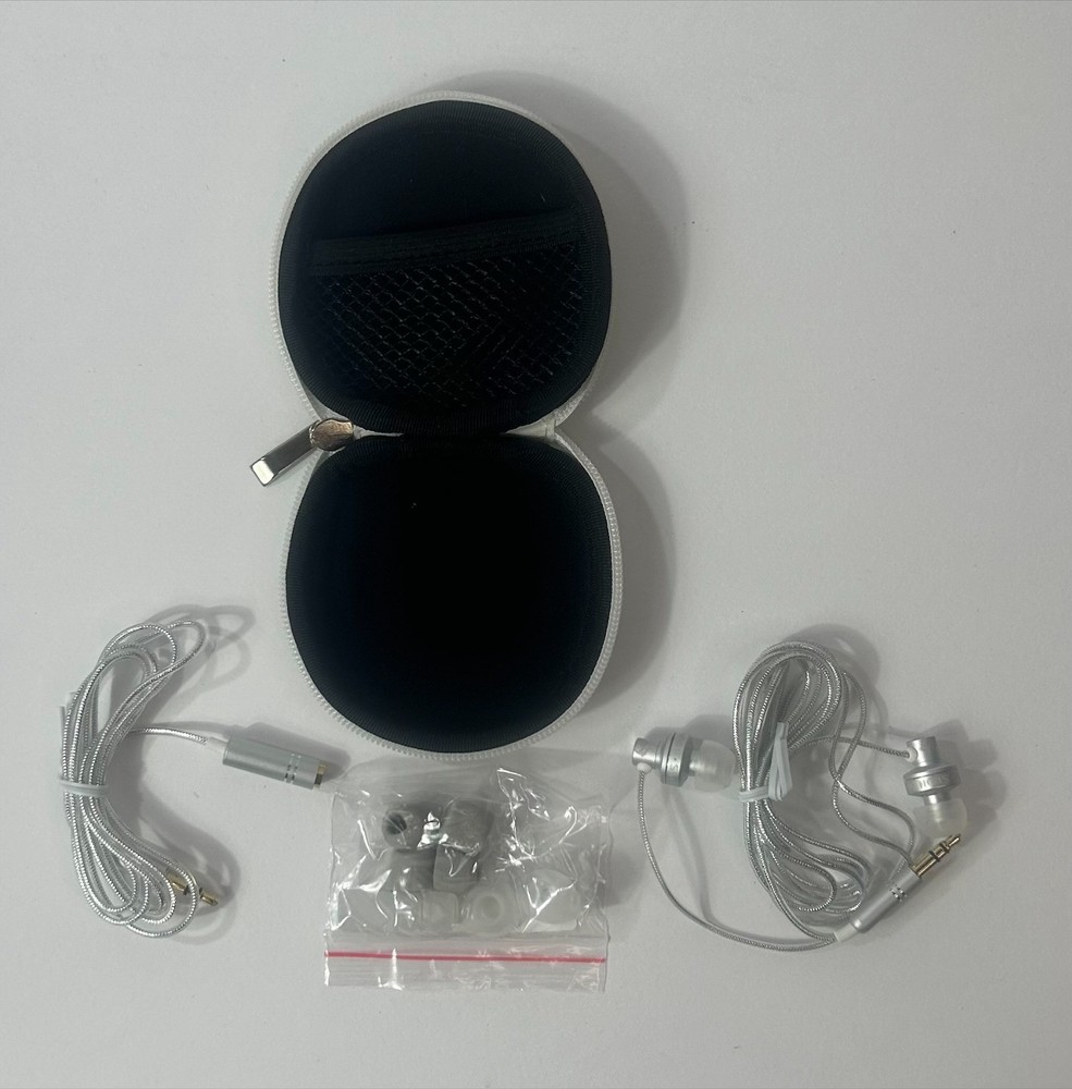 Skullcandy Full Metal Jacket In-Ear Earbuds in Silver – New