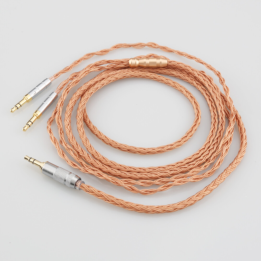 16 cores silver plated Headphone Cable For Focal Clear Elear ElexElegia Stellia