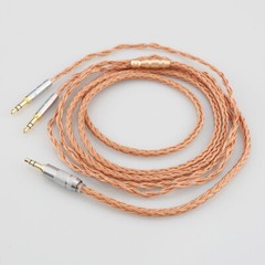 16 cores silver plated Headphone Cable For Focal Clear Elear ElexElegia Stellia
