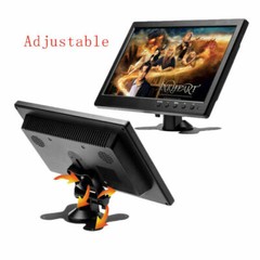 1080P 10.1″ LCD CCTV Monitor PC Screen AV RCA VGA HDMI Display Video US Plug
