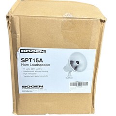 Bogen SPT15A 15W Paging Horn Loudspeaker for 25V/70V Amplifier Speaker