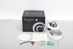 Luma LUM-700-DOM-AH-WH 1080p Dome Analog Outdoor Camera White W/ Accessories