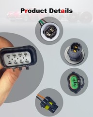 Headlight Wiring Harness Compatible with Sierra 1500 2500HD 3500 Size: 1-Count