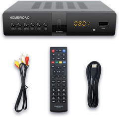 ATSC Digital Converter Box with TV Tuner, TV Recording, USB Multimedia Function,
