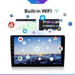 10″ 2Din Android13 Car Stereo Radio GPS Video Player 4+64GB Carplay Touch Screen
