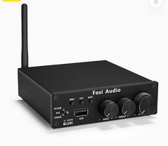 Fosi Audio BL20C 2.1 digital bluetooth amplifier 320 watts 32v 5a power supply