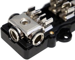 Harmony Audio HA-AGUFD2 Car 2-Way AGU Fused Distribution Block & 60 Amp Fuses