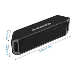 LOUD Bluetooth Speaker Wireless Outdoor Stereo Bass USB/TF/FM Radio