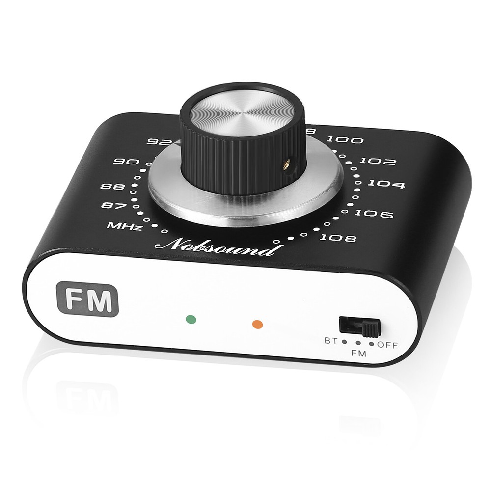 Mini 87-108Mhz FM Radio Tuner Portable Stereo Bluetooth 5.0 Receiver for Speaker