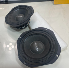 PRV Audio 6MR500NDY4 250W 6 inch Mid-Range Speakers Black Harley Waterproof