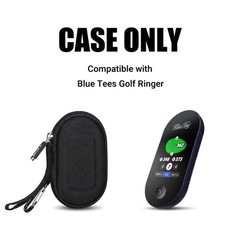 Case for Blue Tees Golf Ringer – Hard Protective Travel Carrying Black