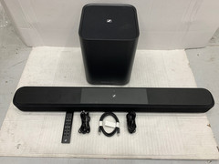 Sennheiser AMBEO Soundbar Plus 7.1.4 Dolby Atmos & Subwoofer Bundle 750W – Black