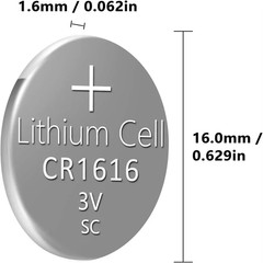 2-10Pcs 3V 50Mah CR1616 High Quality Button Battery CR 1616 DL1616 BR1616 5021LC