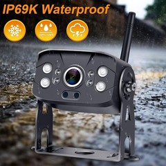 RV Backup Camera Wireless Plug and Play: Pre-Wired for Furrion System Recordi…