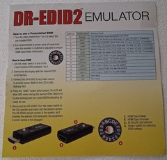 18616 FSR-DR-EDID2 EDID Manager/Learner Emulator Digital/Video Signal Converter