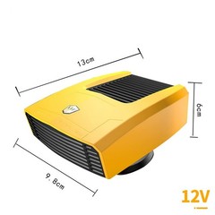 1200W Heater Portable Heating Cooling Fan Defroster Demister for Car Truck 12V