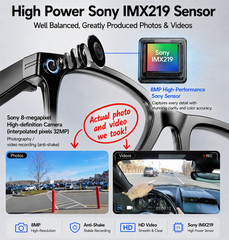 HD Smart Glasses Camera Bluetooth • iOS/Android | Ray-Ban Meta Alternative