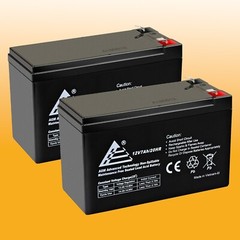 2 Pack: 12V 7Ah Rechargeable Battery Replacement for Acorn Stairlift Superglide