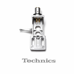 Technics 1200 1210 MK2 Turntable Headshell + gold wires , + screws SFPCC31001K1