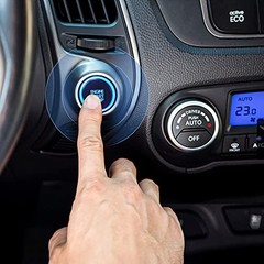 Weatherproof Engine Push Button Start Switch 12V Starter Push Button Momentary