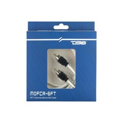 DS18 HYDRO MOFCR-6FT Marine Tinned 100% Copper OFC 6 Feet RCA