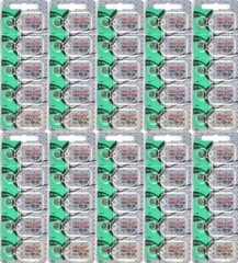 Fifty (50) Maxell 364 SR621SW Silver Oxide Watch Batteries FREE SHIP EXP 2028