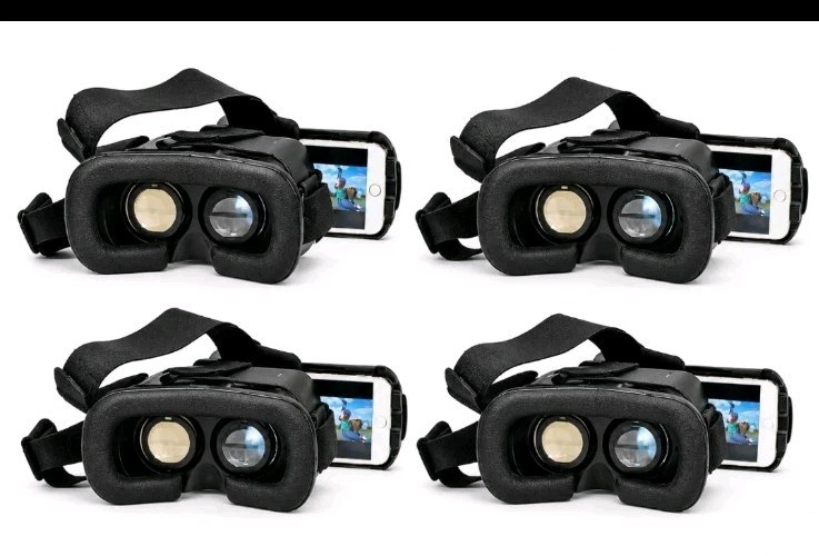 3D VR Virtual Reality Headset for Smartphone 4-5.5″ Scren CC338 Lot of 4 Craig