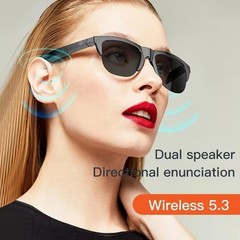 Smart Glasses,Polarized Sunglasses with Bluetooth Speaker Athletic/Outdoor NEW