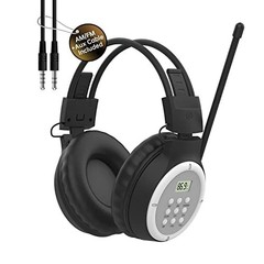 AM FM Radio Headphones Personal Portable Radio Headset am/fm Digital with Bes..