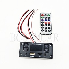 Car Bluetooth Decoder Board Stereo MP3 Music Player FM Speaker AUX USB Module