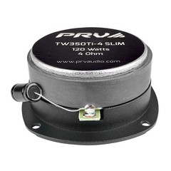 2x PRV 240W Shallow Super Tweeter TW350Ti-4 SLIM 3.5″ Bullet 4 Ohms Titanium