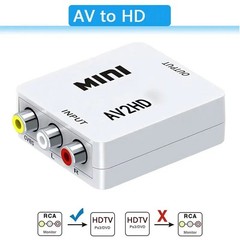 RCA to HDMI Converter Adapter AV 1080P For TV Audio Video Composite CVBS AV2HDMI