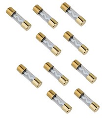 AGU Fuse 20pcs Reliable 70 Amp Glass Fuses GOLD Plated Marine Car Motorcycle USA