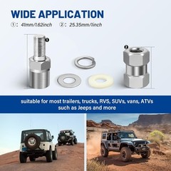 CB Antenna Stud Mount SO-239 3/8-24 Thread Heavy Duty For SUV Truck Ham Radio