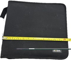 Media Source CD Case 25 Sleeve 200 Disc Capacity Binder—Used—SHIPS IN 24 HOURS—