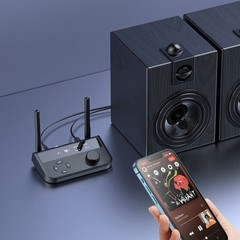 5.3 version New Bluetooth Receive With Smart One to Two Sharing plug and play