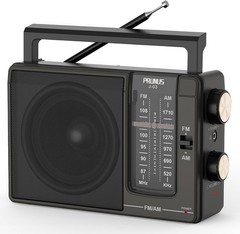 AM FM Radio Portable Plug in Wall or AA Battery Operated for Home/Outdoor & Emer
