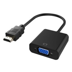 1080P HDMI Male to VGA Female Video Cable Cord Converter Adapter For PC Monitor