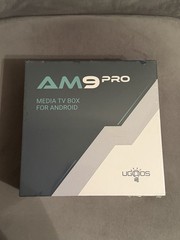 Ugoos AM9 Pro Android TV Box Media Streaming Player 4K UHD WiFi HDMI Brand New