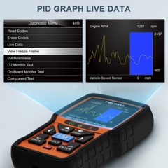 Auto Engine Trouble Code Reader OBD2 Scanner Diagnostic Tool Live Data Stream