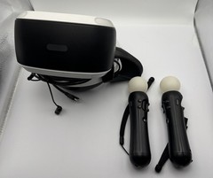 Sony PlayStation VR Headset Bundle w/ Two VR Controllers- READ DESCRIPTION
