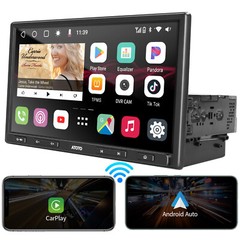 ATOTO 10in Single Din Android Car Stereo 6+128G Wireless Carplay Android Auto 4G