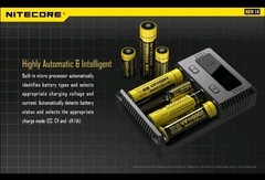 Nitecore i4 Intellicharger Universal Li-ion Ni-MH Ni-Cd Battery Charger 1.5v 3.7