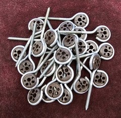 GC 4027 Lot of 25 3-1/2″ Screw In Standouts for Antenna Wire Standoffs