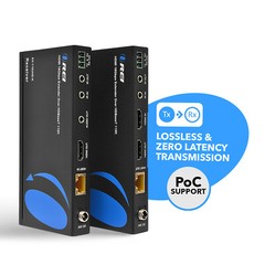 OREI HDBaseT 4K@60Hz HDMI Extender over Cat5e/6 Cable Up to 115ft (EX-115UHD-K)