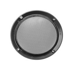 2x 6.5″ Black Car Speakers Cover Steel Mesh Sub Woofer Subwoofer Grill Protector