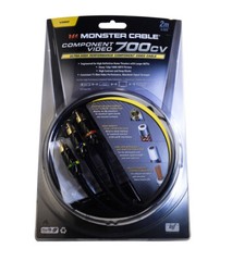 Monster Cable 700cv Ultra High Performance Component Video Cables – 2M (6.5 Ft)