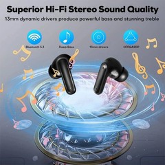 Wireless Bluetooth 5.3 Headset TWS Earphones Earbuds Stereo Headphones Ear Hook