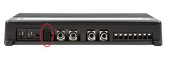 8-Pin Mini Speaker High Level Input Plug Harness DSP Power Acoustik RZ4-2000DSP