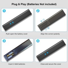 Replacement for Samsung Smart TV Remote Control, Universal Compatible with Al…